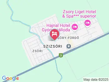 Hotel Ametyst Mezőkövesd a térképen