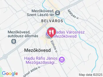 Kedves Pöttyös Kávéház Mezőkövesd a térképen