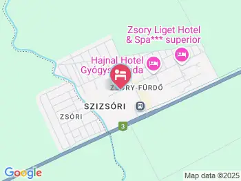 Lokomotív Hotel Mezőkövesd a térképen