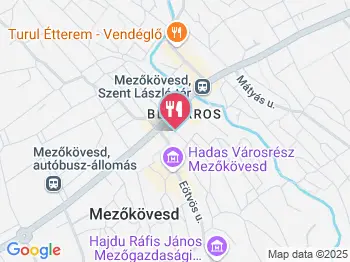 Pizza Piazza Mezőkövesd a térképen