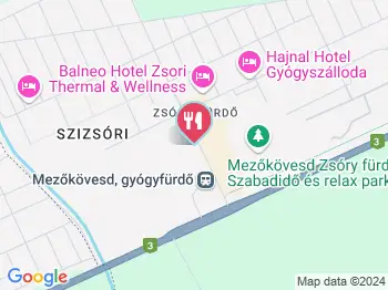 Termál Falatozó Mezőkövesd a térképen