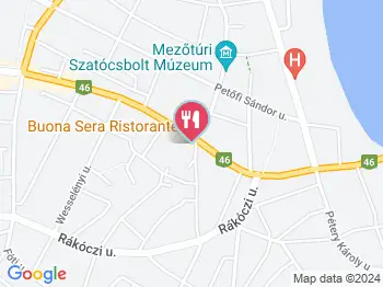 Buona Sera Ristorante Mezőtúr a térképen