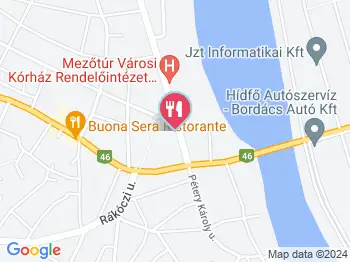 Cukormáz - Cukrászda & Kávézó Mezőtúr a térképen