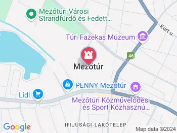 Körösvölgyi Természetvédelmi Bemutatóház Mezőtúr a térképen