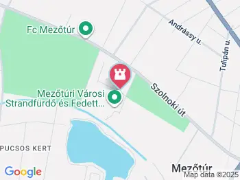 Mezőtúri Városi Strandfürdő és Fedett Uszoda Mezőtúr a térképen