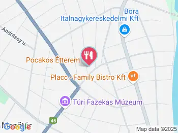 Pocakos Étterem Mezőtúr a térképen