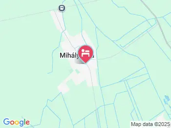Rózsi Vendégház Mihályháza a térképen
