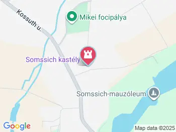 Somssich-kastély Mike a térképen