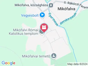 Népi Műemlékház és Kovácsműhely Mikófalva a térképen