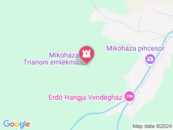 Trianoni emlékmű Mikóháza a térképen