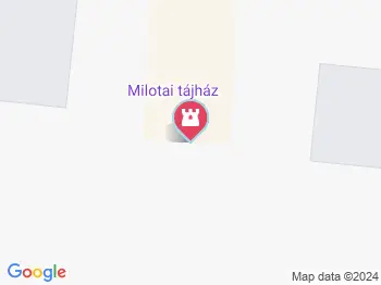 Milotai tájház Milota a térképen