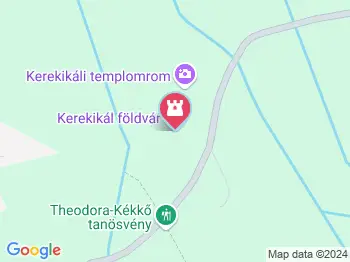 Kerekikál földvár Mindszentkálla a térképen