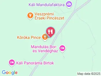 Kőróka Pince Mindszentkálla a térképen