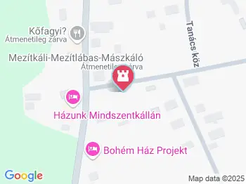 Mezítkáli Mezítlábas Mászkáló Mindszentkálla a térképen