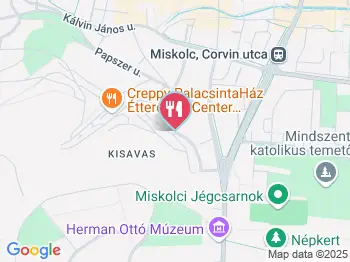 Aranykorona Történelmi Étterem & Látványpince Miskolc a térképen