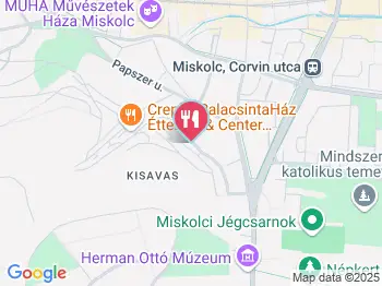 Aranykorona Történelmi Hotel-Étterem & Látványpince Miskolc a térképen
