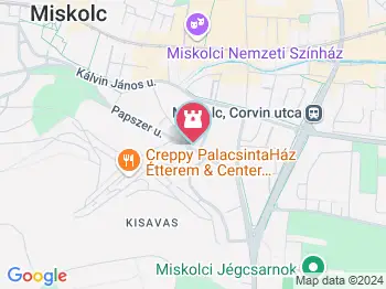 Avasi pincesor Miskolc a térképen