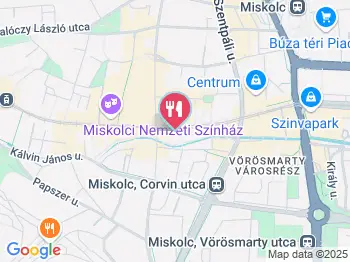 Bohém Marha Bisztró Miskolc a térképen