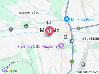 Avasi Bortanya Miskolc a térképen