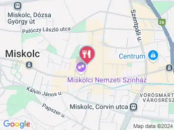 Dalí Cafe & Bar Miskolc a térképen