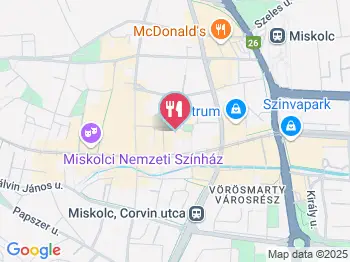 Cafe Frei Miskolc a térképen