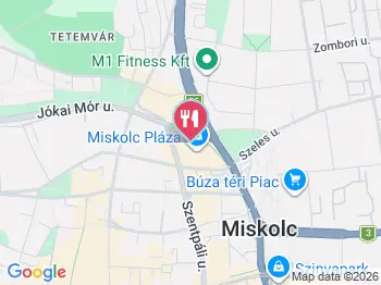 Café Frei - Miskolc Pláza Miskolc a térképen