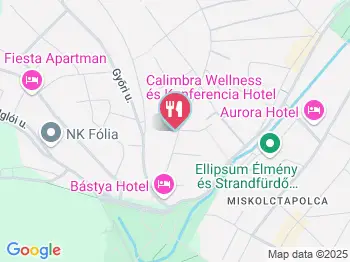 Calimbra Wellness & Konferencia Hotel Étterme Miskolc a térképen