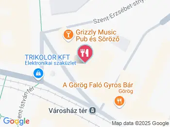 Calypso Kisvendéglő Miskolc a térképen