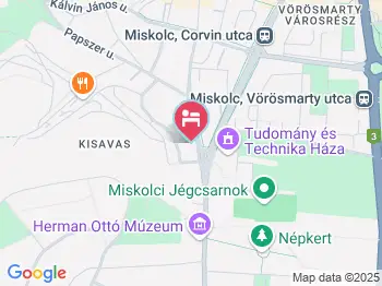 Centrum Apartman Hotel Miskolc a térképen