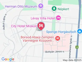 City Hotel Miskolc Miskolc a térképen