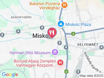 Craft Beer & Tapas Miskolc a térképen