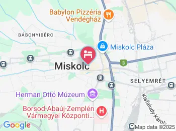 Dolce Vita Panzió Miskolc a térképen