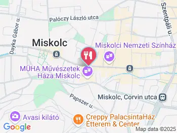 Döner King Miskolc a térképen