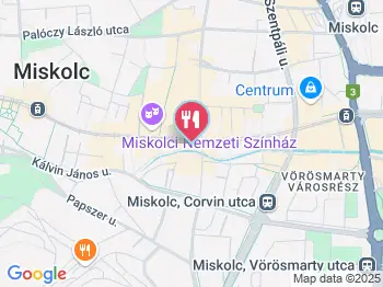 Éden Cukrászda Miskolc a térképen