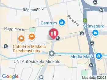 Falánk Fanny Cukrászda (Centrum) Miskolc a térképen