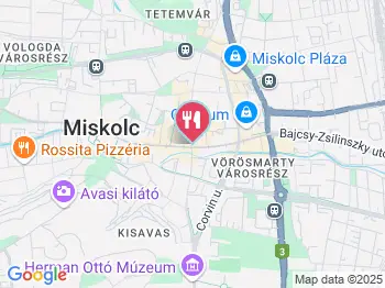 Flamand Pékség Miskolc a térképen