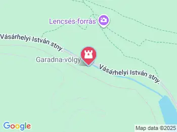 Garadna-völgy Miskolc a térképen