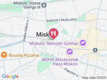 A Görög Faló Gyros Bár Miskolc a térképen