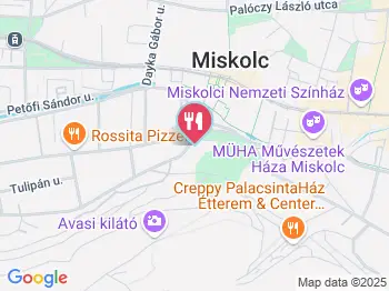 Grill Mix Ételbár Miskolc a térképen