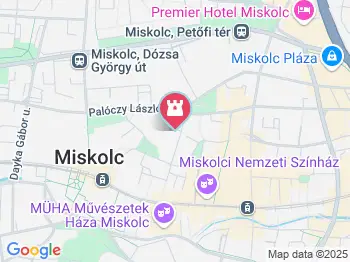 Herman Ottó Múzeum Ásványtára Miskolc a térképen