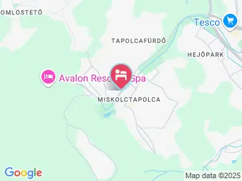 Hotel Anna Miskolc a térképen