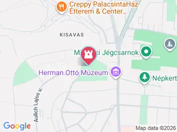 Kálvária-kápolna Miskolc a térképen