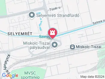 Kandó Kálmán Miskolc a térképen