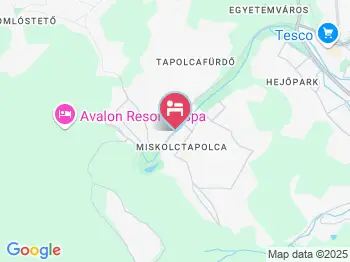 Kastély Villa Miskolc a térképen