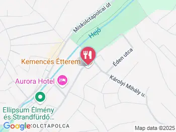 Kemencés Kisvendéglő Miskolc a térképen