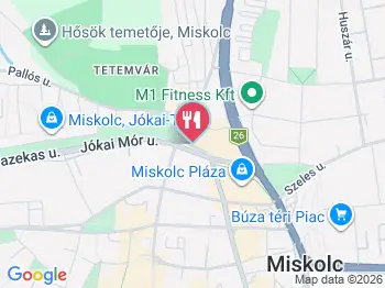 Lestyán Gasztro & Bar Miskolc a térképen