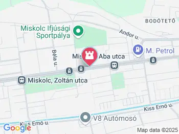 Lézerpont Látványtár és -műhely Miskolc a térképen