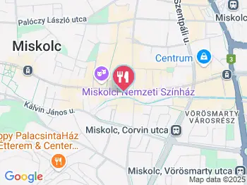 Lokalista Bistro Miskolc a térképen