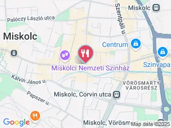 McKalmár Miskolc a térképen