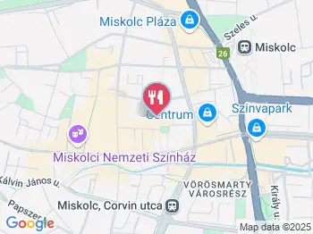 Melon Cafe & Bar Miskolc a térképen